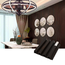 China Wholesale WPC Wall Board Co-Extrusion Hollow WPC Interior Fluted Wall Panel for Decoration